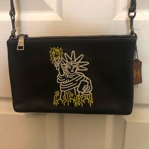 NWT Coach Keith Haring crossbody. Very rare